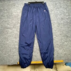 USA Olympic Mens Navy‎ Blue Nylon Windbreaker Track Pants Vintage XL JCPenney